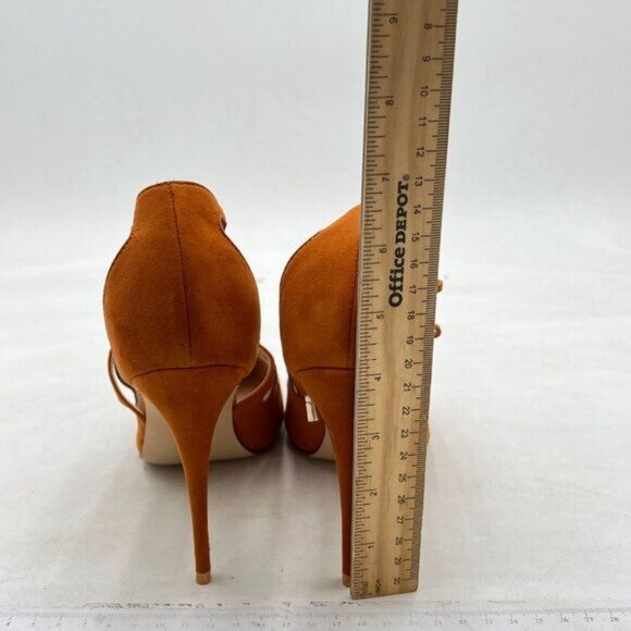 FSJ Women Fashion Pointed Toe Stiletto High Heel Strappy Cutout Dress Sandals - Picture 5 of 8